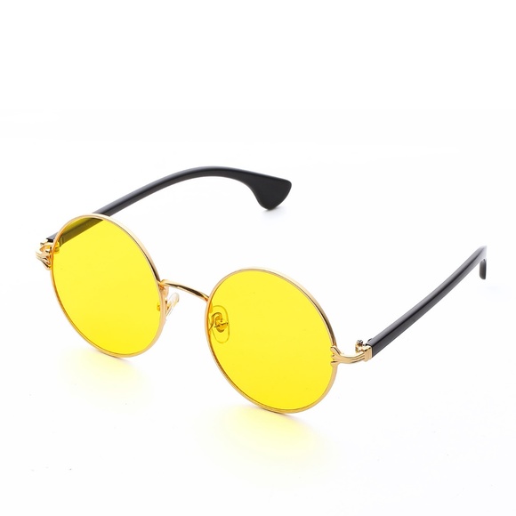 NWT Two Tone Frame Round Sunglasses - Picture 5 of 6